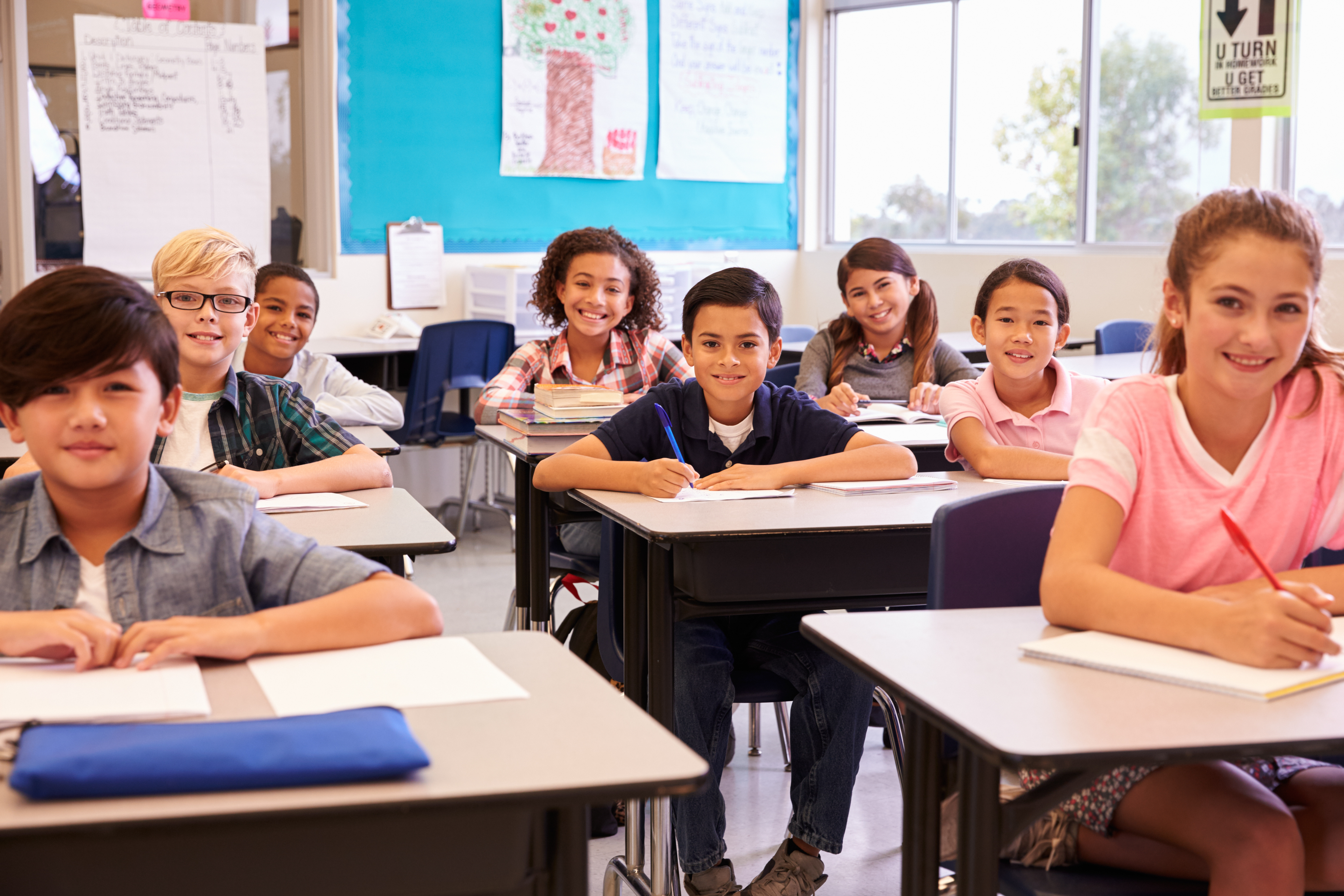 some students do homework with their teachers