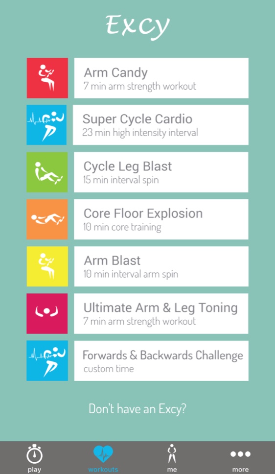 Arm Bike Exercises for Cardio and Strength Training Anywhere with Excy