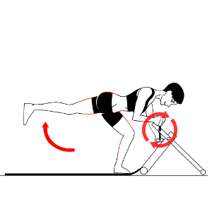 Excy Single Leg Balance Hand Cycle Excy Single Leg Balance Hand Cycle