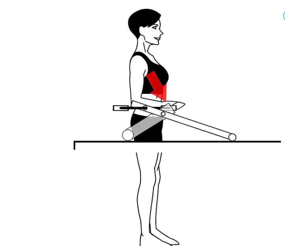 Side Standing Shoulder Rotation Ergometer Side Standing Shoulder Rotation Ergometer