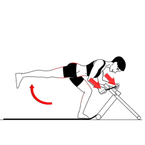 Excy Single Leg Balance Hand Cycle for Core Training and Upper Body Conditioning Isometric Excy Single Leg Balance Hand Cycle for Core Training and Upper Body Conditioning Isometric